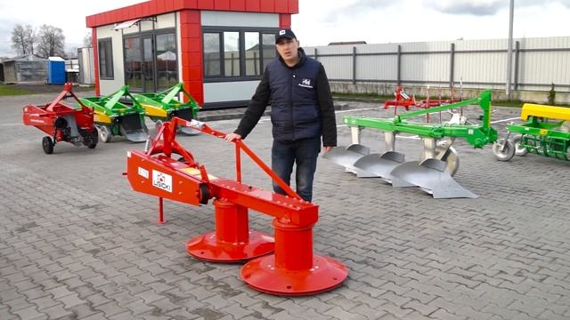 Косилка роторная LISICKI Z-178 (Польша). Обзор.