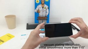 Blueo Antistatic Dustproof Tempered Glass Screen Protector