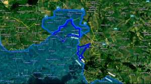 07.08.2024  Карта боевых действий в Курской области