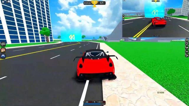 Roblox Car Dealership Tycoon Ferrari 599XX vs Corvette C8 смотреть онлайн