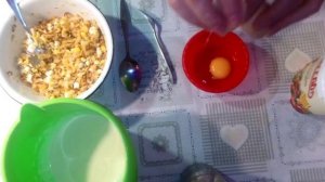 Заливной пирог с капустой и яйцом.