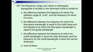 ECE board exam question and answer - EST #1 - transmission fundamentals