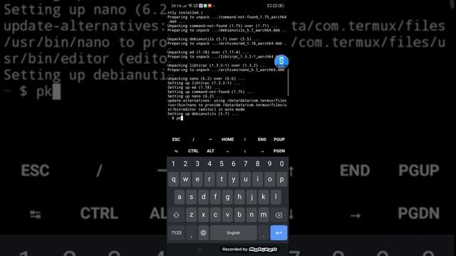 สอนติดตั้งคำสั่งยังเบอร์ [ Termux ] #eh4404 #ทำเพื่อการศึกษา смотреть онлайн