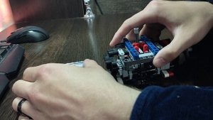 6-ти ступенчатая коробка передач из Лего / Lego 6 speed gearbox