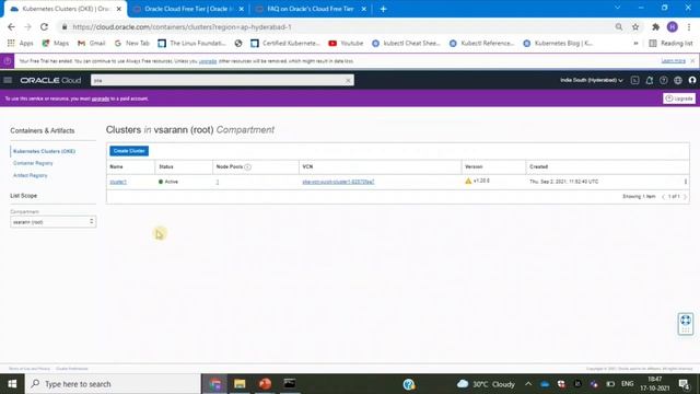 Kubernetes on Cloud - Oracle Cloud OKE - 30 day trial смотреть онлайн