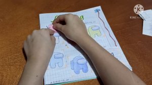 Распаковка бумажных сюрпризов!🐱 Among us