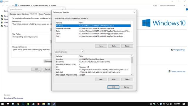 How to add java path in windows 10 смотреть онлайн