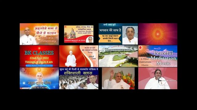 LIVE ? : BK Powerful Amritvela Meditation (3.30 to 4:45 AM) , Madhuban | Godlywood Studio || смотреть онлайн