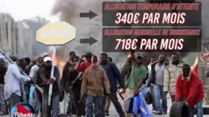 Les migrants touchent 1000 euros par mois !