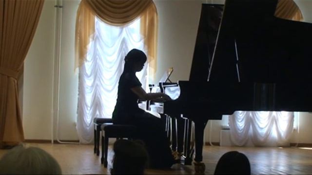 П. Ю. Шлёцер. Концертный этюд, Хван Яна, 06.2011