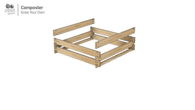Composter by Zest (Animated Assembly Guide) смотреть онлайн