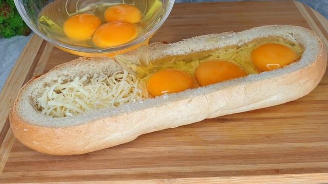 Жареная яичница уже в прошлом❗Очень вкусный завтрак или перекус быстро и просто из простых продукто