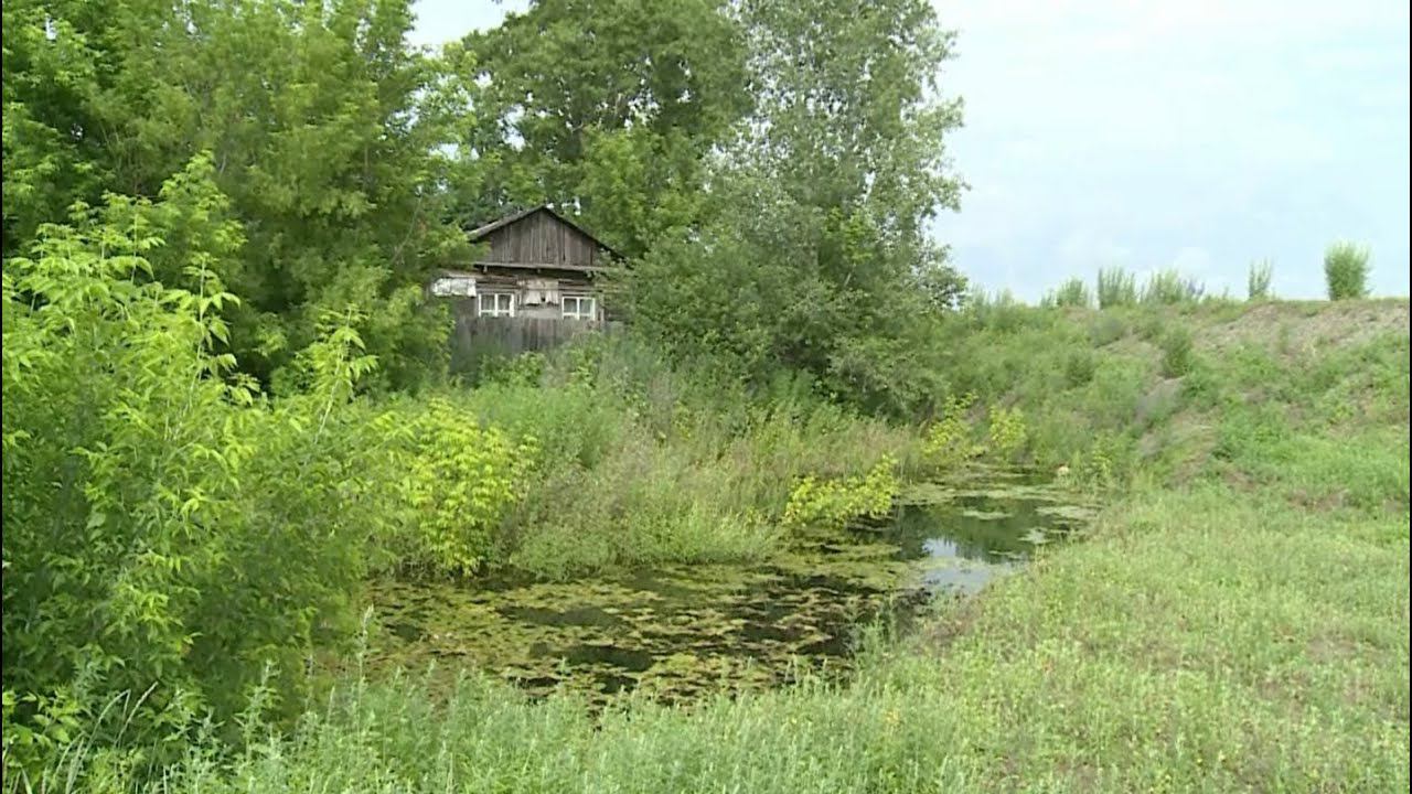 Водяная 25. Дамба с водой.