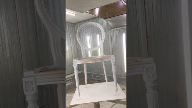 Покраска стула массив белый матовый смотреть онлайн