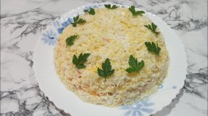 Салат с корейской морковью и курицей — это очень вкусно