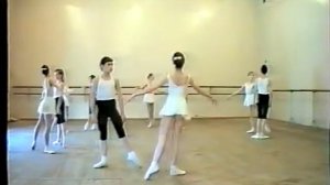 Vaganova Ballet Academy, 1993, historical dance exam.