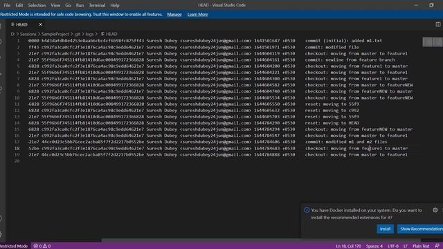 #5 How to Recover Deleted Branch in Git? | Reference Log | Git Reflog Command | Interview Question смотреть онлайн