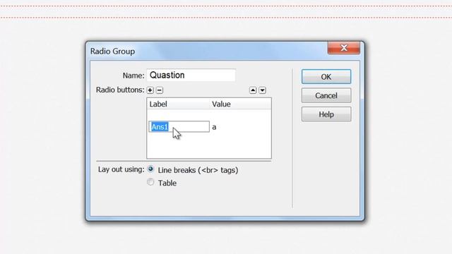 Radio group and Check Box Groups in Dreamweaver CS 6 смотреть онлайн