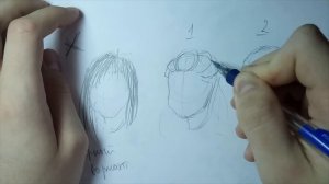 Как рисовать волосы: Как нарисовать волосы в аниме стиле. Как нарисовать волосы карандашом.