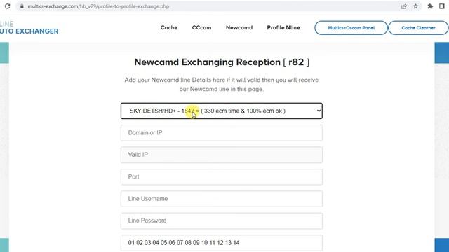 Multics auto exchange script for php7.2 - cccam mgcamd nline auto exchange