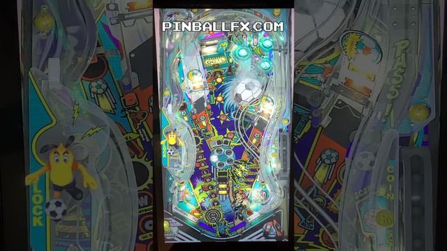 Bally's World Cup Soccer on Pinball FX in CABINET Mode