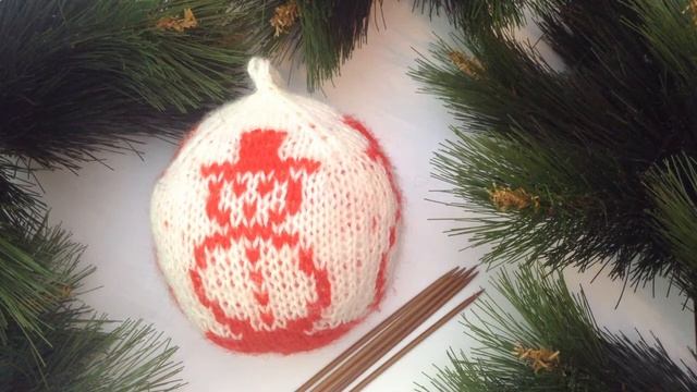СП Разноцветный мир вязания \ елочный шар спицами \ 4 отчет смотреть онлайн