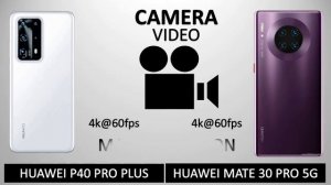 Huawei P40 Pro Plus vs Huawei Mate 30 Pro 5G