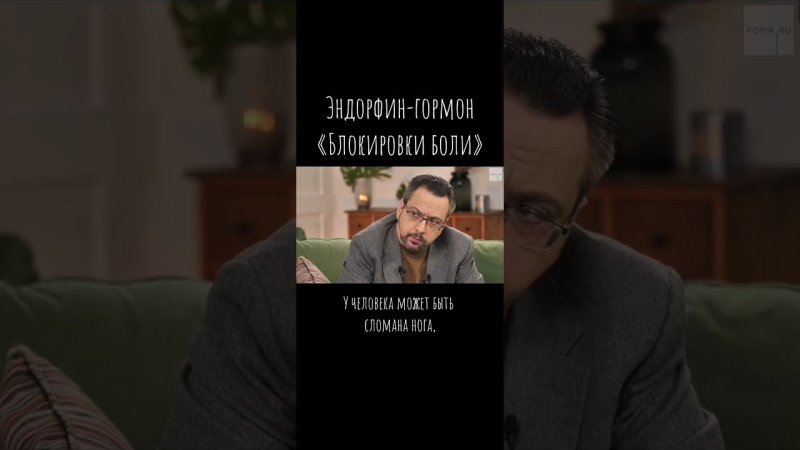 Эндорфин – гормон «блокировки боли» / Что будем Делать? / о. А.Гаврилов / #психология