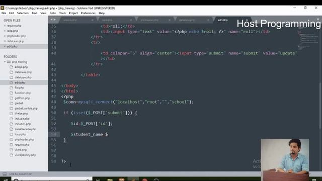 UPDATE / EDIT Records In Database Table: PHP & MySQL (hindi) -18