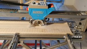 Плиточные работы wandeli 1200 с автоматикой