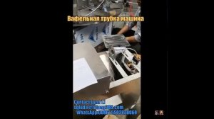 Вафельная трубка машина вафельные конусы машина Линия для производства сахарных вафельных рожков