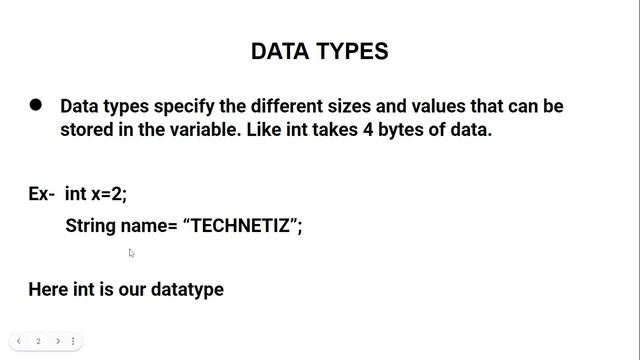 Data Types in JAVA || Type of Data Type || Primitive & Non-Primitive Data Type