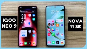 iQOO Neo 9 vs Huawei Nova 11 SE | Сравнение производительности