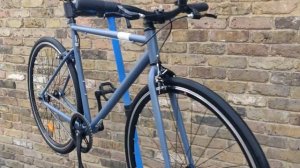 700c B'TWIN ELOPS SPEED 500 Single Speed Bike Urban Commuter Bicycle (5006)