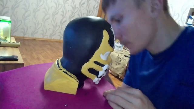 Гипсовая фигура Скорпиона с ВБ. Покраска смотреть онлайн