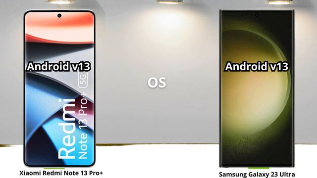 Xiaomi Redmi Note 13 Pro Plus vs Samsung Galaxy 23 Ultra Specs Review смотреть онлайн