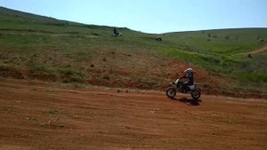 МОТОКРОСС НА ПИТБАЙКЕ JMC 125!!!