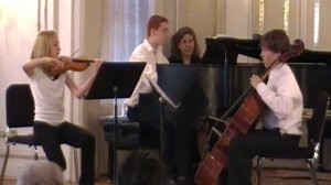 Trio in F Major op. 39 Nr. 1 by Julius Klengel - Claire Cohen, Ben Boehm, Mayan Essak age 14