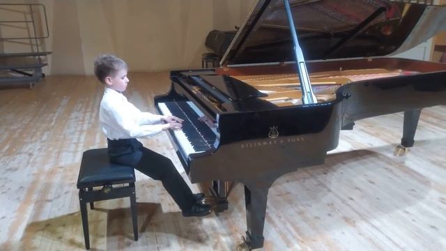 Ф.Бургмюллер этюд Agitato Волнение, op.109, N8. запись 04.05.2022.