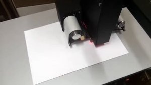 Тиснение фольгой принтером Foil Print на льне