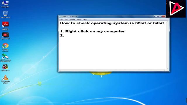 How to check windows operating system 32 or 64 bit  OS system type  how check windows 32 or 64 bi