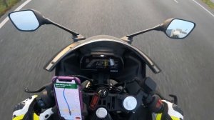 Yamaha YZF r125 Max speed. Максимальная скорость. Top speed new model yamaha r125 r6 r1