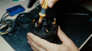 sigma 24-70 f2.8 nikon ремонт шлифовка статора мотора фокусировки