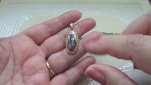 Чудесные находки блошиного рынка, секонд-хенда и интернета. Винтажные украшения. Ремонт броши.