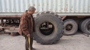 Шины К-700 на вездеход Соломономобиль М4 Мясник