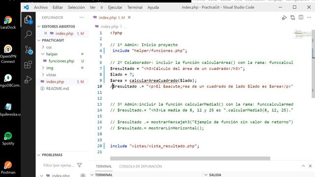 2 Practica Git GitHUb VSC смотреть онлайн