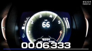 르노삼성 QM6 LPe 제로백 테스트 Renault Samsung QM6 LPe 0 to 60 mile