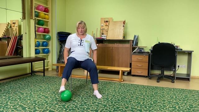 ГБУ ТЦСО "Марьино". Онлайн занятие ЛФК. смотреть онлайн