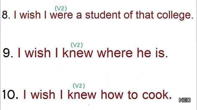 I Wish I Were | I Wish I Had Expressions