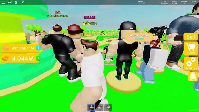 НУБ НАКАЧАЛ 1.000.000 СИЛЫ ЗА 1 МИНУТУ! НОВЫЙ СИМУЛЯТОР КАЧКА